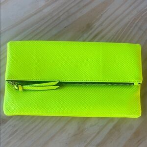 Fashion Nova Vibrant Lime Clutch